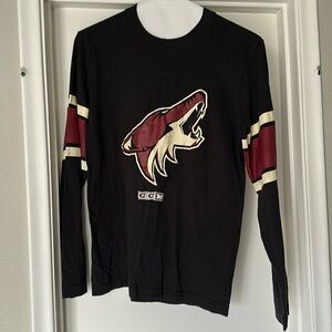NHL Arizona coyotes long sleeve shirt